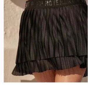 Black Free People movement  Pleated Skirt